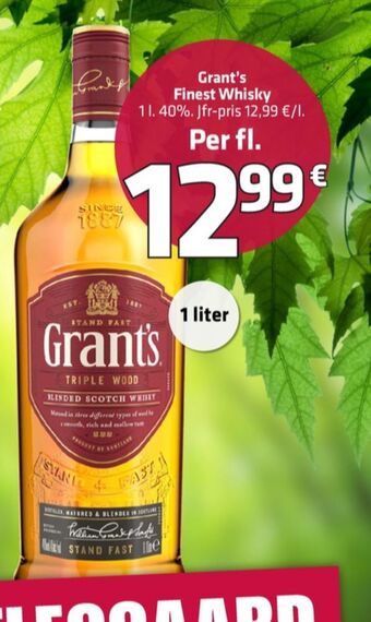 Fleggaard Grants whisky erbjuda