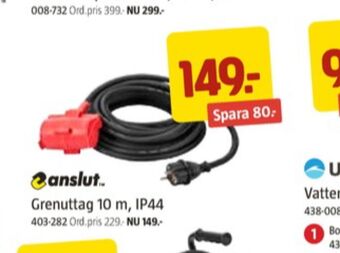 Jula Anslut grenuttag erbjuda