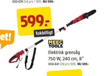 Jula Meec tools grensåg erbjuda