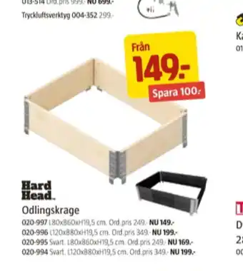 Jula Hasselfors garden odlingskrage erbjuda