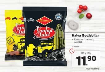 Lidl Halva Godisbilar erbjuda