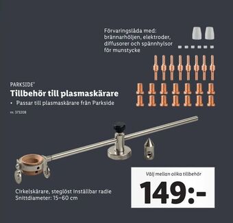 Lidl Tillbehör till plasmaskärare erbjuda