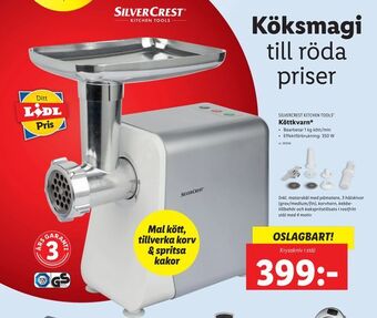 Lidl Köttkvarn erbjuda