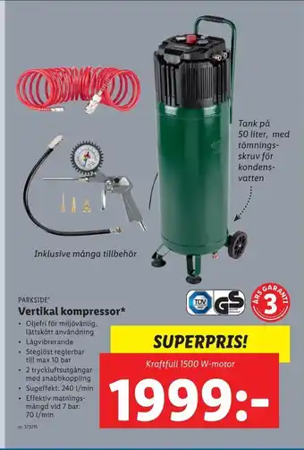 Vertikal kompressor