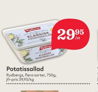 Hemköp Rydbergs potatissallad erbjuda