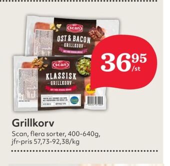 Hemköp Scan grillkorv erbjuda