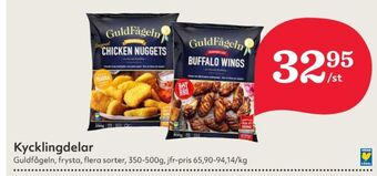 Hemköp Guldfågeln kycklingnuggets erbjuda