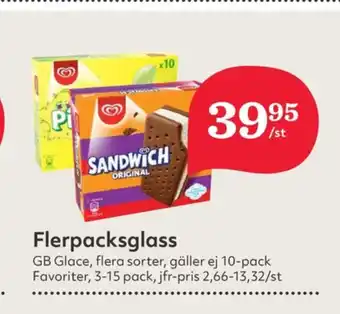Hemköp Gb glace glasspinnar erbjuda