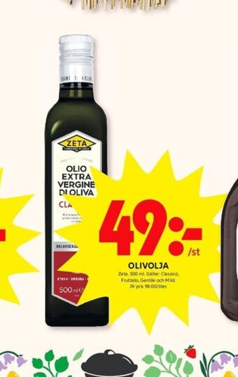 ICA Kvantum Zeta olivolja erbjuda
