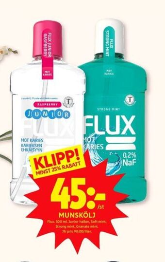 ICA Kvantum Flux munskölj erbjuda