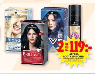 ICA Maxi Brillance hårfärg erbjuda