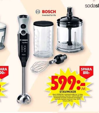 ICA Maxi Bosch stavmixer erbjuda