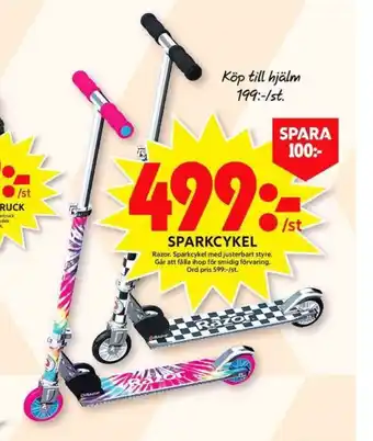 ICA Maxi Razor sparkcykel erbjuda