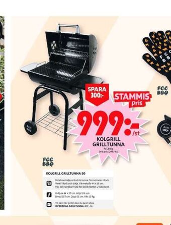 ICA Maxi Fcc bbq grill erbjuda