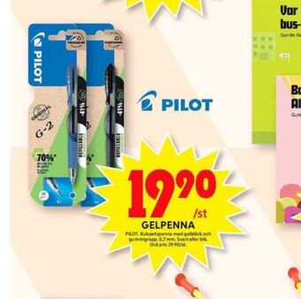 ICA Maxi Pilot pennor erbjuda