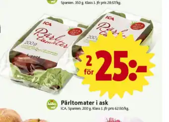 Ica pärltomat