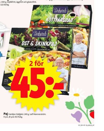 ICA Supermarket Dafgårds matpajer erbjuda