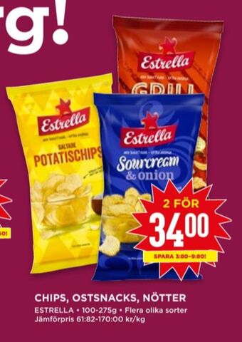 Willys Estrella chips erbjuda