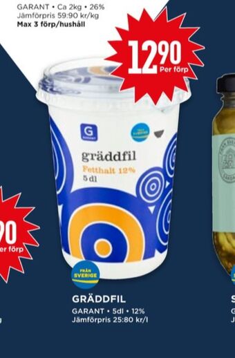 Willys Garant gräddfil erbjuda