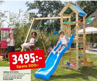 Jem&Fix Jungle gym patio erbjuda