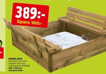 Jem&Fix Sandlåda erbjuda