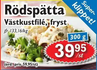 Rödspätta