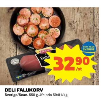 Coop Scan falukorv erbjuda