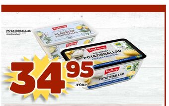 Matdax Rydbergs potatissallad erbjuda