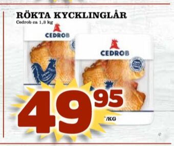 Matdax Cedrob kycklinglår erbjuda