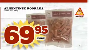 Matdax Garden food räkor erbjuda