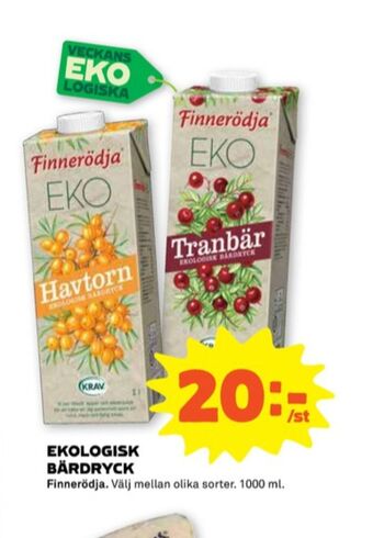 Stora Coop Finnerödja fruktdryck erbjuda