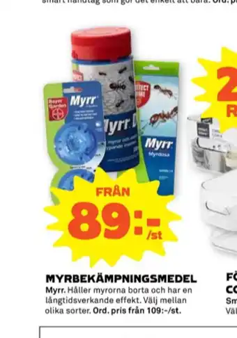 Myrr myrmedel