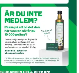 Stora Coop Änglamark imageannons erbjuda