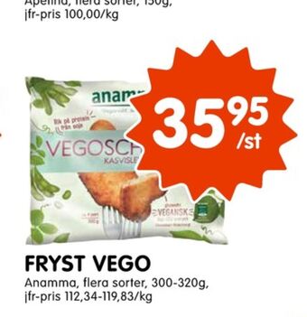 Tempo Anamma gott & grönt vegoschnitzel erbjuda
