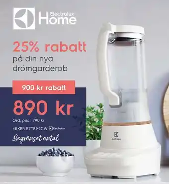 Electrolux Home MIXER E7TB1-2CW erbjuda