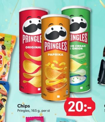 DollarStore Pringles chips erbjuda