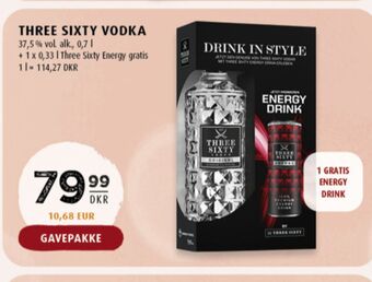 Three sixty vodka