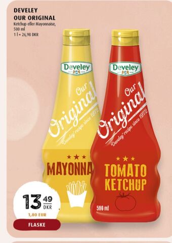 Scandinavian Park Develey ketchup erbjuda