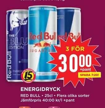 Willys ENERGIDRYCK erbjuda