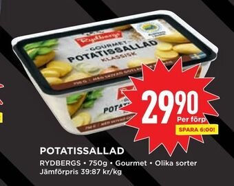 Willys Potatissallad erbjuda