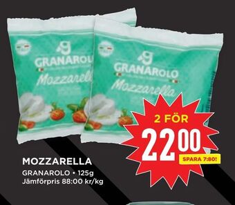 Willys Mozzarella erbjuda