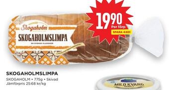 Willys Skogaholmslimpa erbjuda
