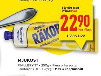 Willys Mjukost erbjuda