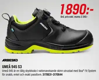 Arbesko Umeå 945 S3