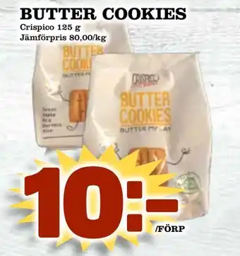 Matboden Ektorp Butter cookies erbjuda