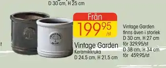 EKO Vintage Garden erbjuda