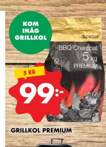 ÖoB Dancoal grillkol/briketter erbjuda