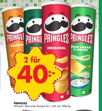 ÖoB Pringles chips erbjuda