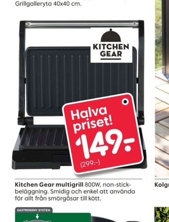 Rusta Kitchen gear elgrill erbjuda