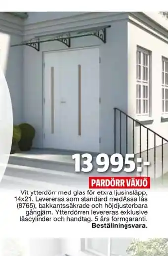 Bauhaus Yale ytterdörrar erbjuda